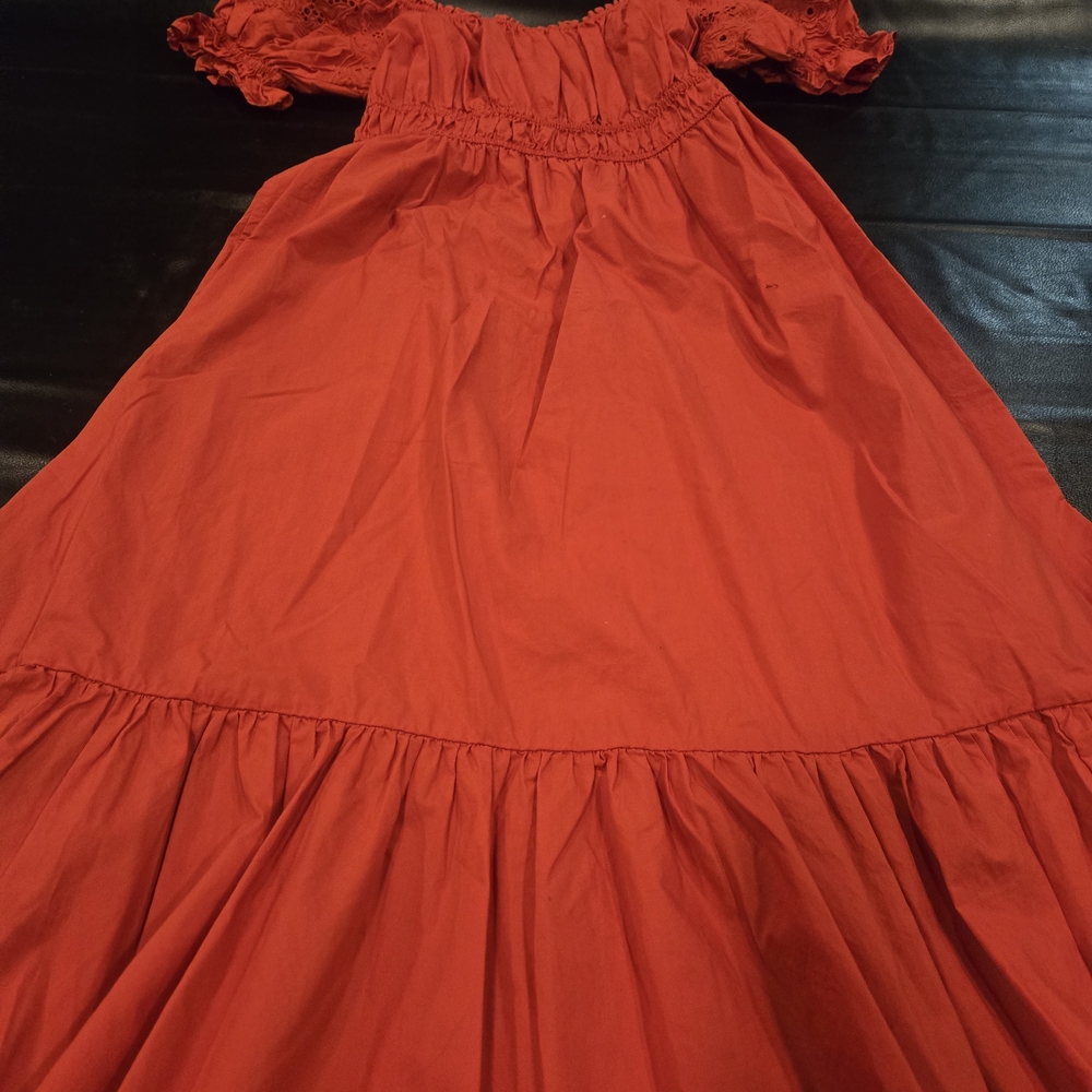 H&M Red Maxi Dress